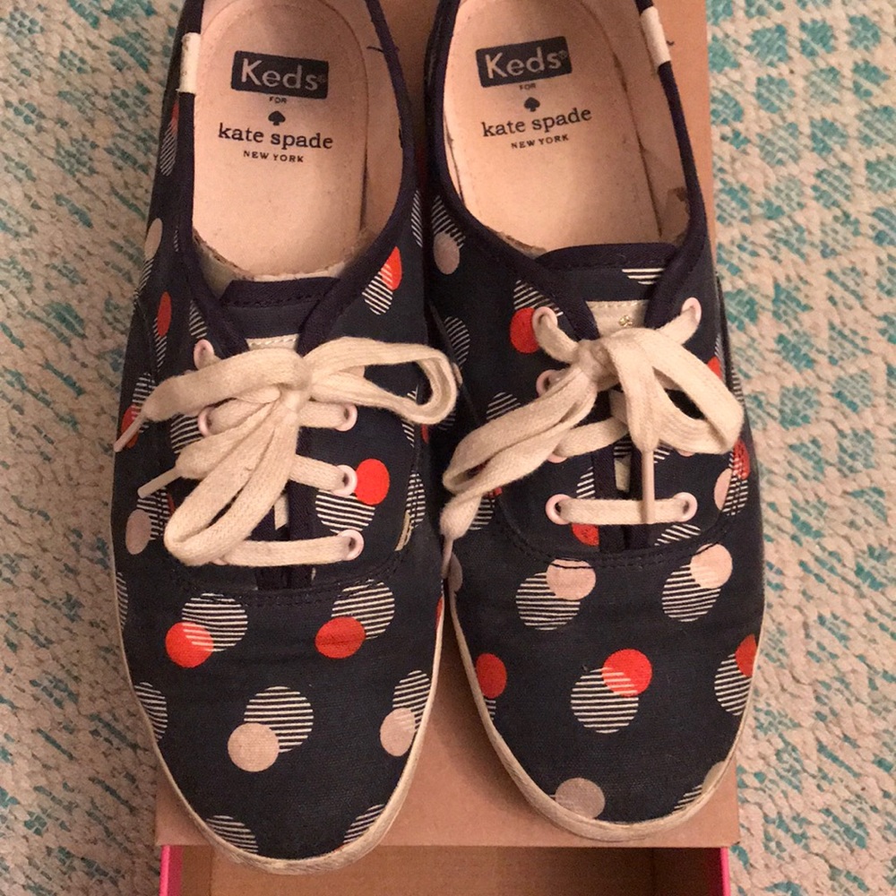 Kate Spade x Keds polka dot sneakers